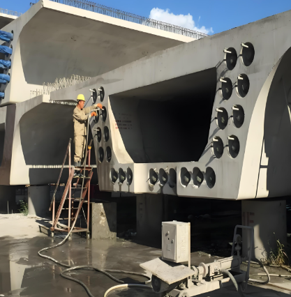 熊口管理区压浆料施工流程及注意事项